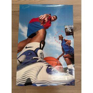 Nike Vintage Basketball Poster 1990s Got Next Whos Got Game Retro Design Rare Co